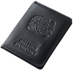 British Passport Cover   Keep the tradition going with this fabulous Britsih passport holder which n