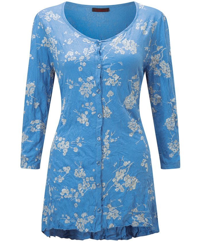 Unbranded Fabulous Flocked Jersey Blouse