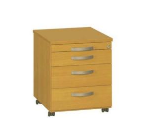 Unbranded Facts 4 drawer mobile pedestal(cherry)