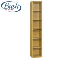 Unbranded Facts 5 shelf narrow bookcase(cherry)