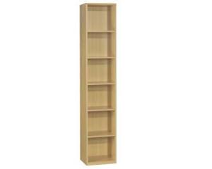 Unbranded Facts 5 shelf narrow cupboard(beech)