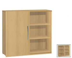 Unbranded Facts cube cupboard 6 compartment(beech)