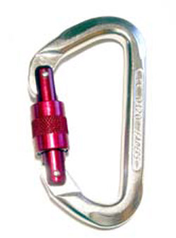 This is the most popular karabiner for climbers due its very lightweight and great adaptability for 