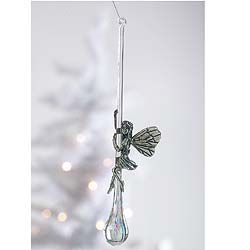 Whether you hang this delicate droplet on a Christmas tree or on a hook in your bedroom, it is