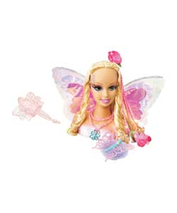Includes girls wear and share flower-like hair clips, Bibble mirror and fairy hairbrush. For ages 3