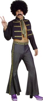 Unbranded Fancy Dress - Adult 60s Jimmy Hendrix Costume