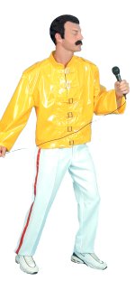 Unbranded Fancy Dress - Adult 80s Freddie Mercury Costume