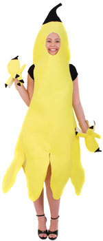 Unbranded Fancy Dress - Adult Banana Girl Costume