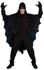 Unbranded Fancy Dress - Adult Bat Costume