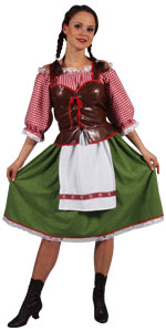 Unbranded Fancy Dress - Adult Bavarian Lady Costume Small