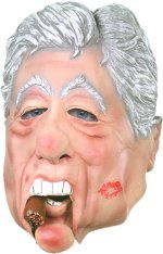 Unbranded Fancy Dress - Adult Bill Clinton Mask With