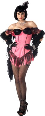 Unbranded Fancy Dress - Adult Cabaret Artist Costume Small