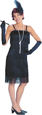 Unbranded Fancy Dress - Adult Charleston Flapper Costume