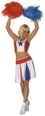 Unbranded Fancy Dress - Adult Cheerleader Costume