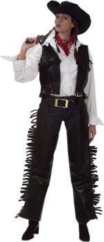 Unbranded Fancy Dress - Adult Cowgirl Blackie