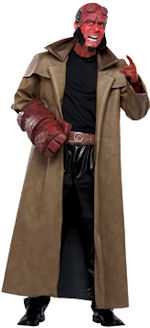 Unbranded Fancy Dress - Adult Deluxe Hellboy Costume