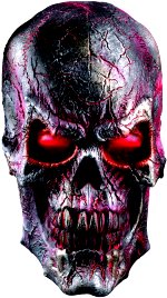 Unbranded Fancy Dress - Adult Deluxe Raging Fury Skull
