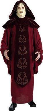 Unbranded Fancy Dress - Adult Deluxe Star Wars Adult Emperor Palpatine Costume