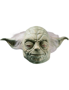 Unbranded Fancy Dress - Adult Deluxe Yoda Latex Mask