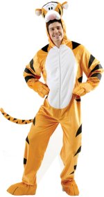 Unbranded Fancy Dress - Adult Disney Tigger Costume