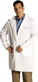 Unbranded Fancy Dress - Adult Doctor Lab Coat Kenny Lingus