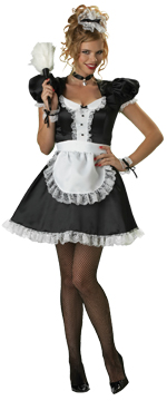Unbranded Fancy Dress - Adult Elite Quality French Maid Costume X Large