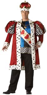 Unbranded Fancy Dress - Adult Elite Quality King of Hearts Costume (FC)