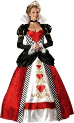 Unbranded Fancy Dress - Adult Elite Quality Queen Of Hearts Costume Extra