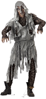 Unbranded Fancy Dress - Adult Elite Quality Zombie Costume