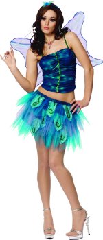 Unbranded Fancy Dress - Adult Enchanted Butterfly Costume Small