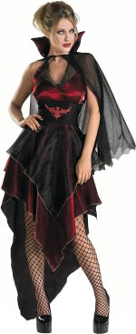 Unbranded Fancy Dress - Adult Ethereal Vampire Halloween Costume