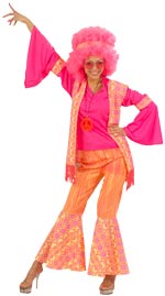 Unbranded Fancy Dress - Adult Female Hippie 70s Costume (FC)