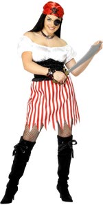 Unbranded Fancy Dress - Adult Girl Pirate Costume