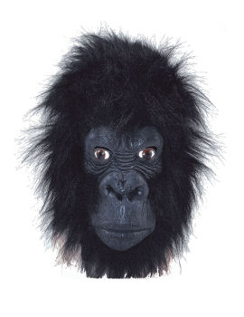 Unbranded Fancy Dress - Adult Gorilla (closed mouth) Mask