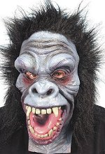 Unbranded Fancy Dress - Adult Gorilla Monster Mask With Hair