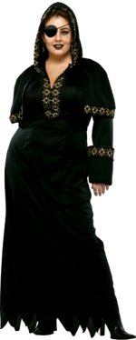 Unbranded Fancy Dress - Adult Gothic Pirate Queen Costume