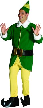 Unbranded Fancy Dress - Adult Green Elf Costume