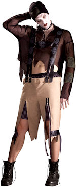 Unbranded Fancy Dress - Adult Halloween Hansel Zombie Costume