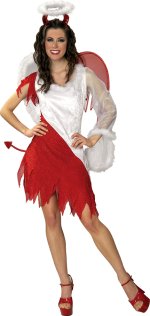 Unbranded Fancy Dress - Adult Heavenly Devil Lady Costume