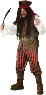 Unbranded Fancy Dress - Adult High Seas Pirate Costume - MALE (FC)