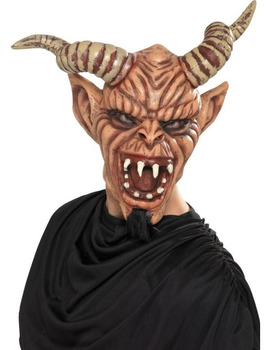 Unbranded Fancy Dress - Adult Horny Devil Halloween Mask