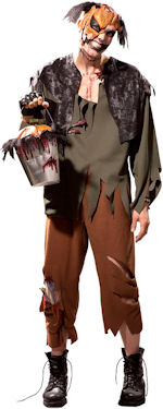 Unbranded Fancy Dress - Adult Jack Zombie Halloween Costume