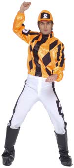 Unbranded Fancy Dress - Adult Jockey Costume