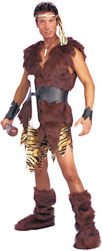 Unbranded Fancy Dress - Adult King of Caves Caveman Costume