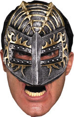 Unbranded Fancy Dress - Adult Knight Chinless Mask