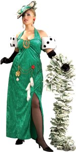 Unbranded Fancy Dress - Adult Lady Luck Costume (FC)