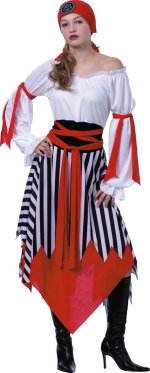 Unbranded Fancy Dress - Adult Lady Pirate Costume