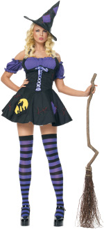 Unbranded Fancy Dress - Adult Magic Spell Sexy Witch Halloween Costume