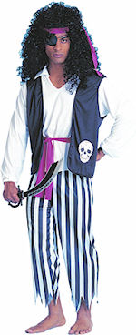 Unbranded Fancy Dress - Adult Male Pirate Costume