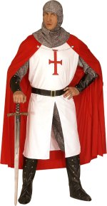 Unbranded Fancy Dress - Adult Medieval Crusader Costume